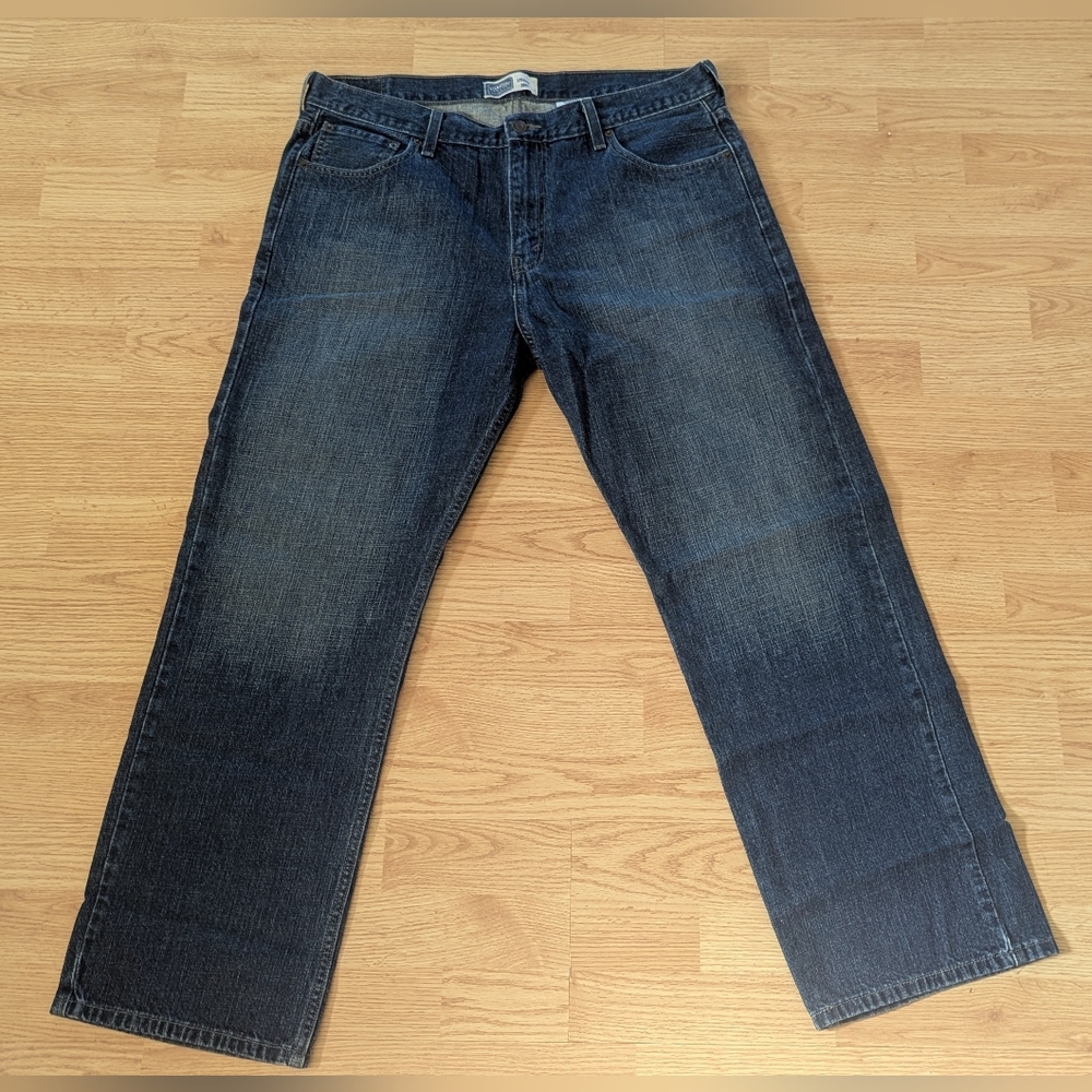 Signature by Levi Strauss Blue Relaxed Jeans with Vintage Appeal